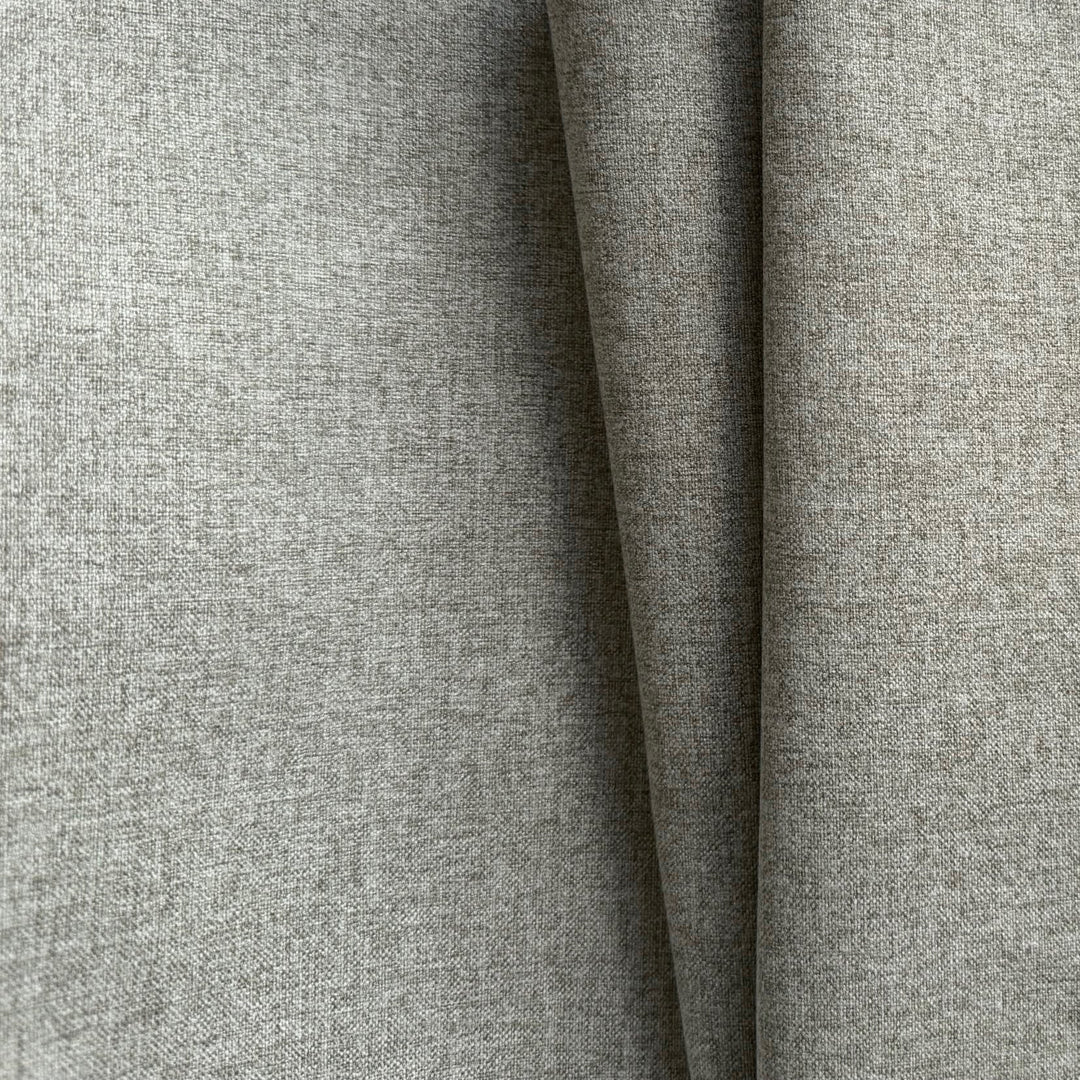 Mid-Weight Dorian Grey Polyester Suede Cloth