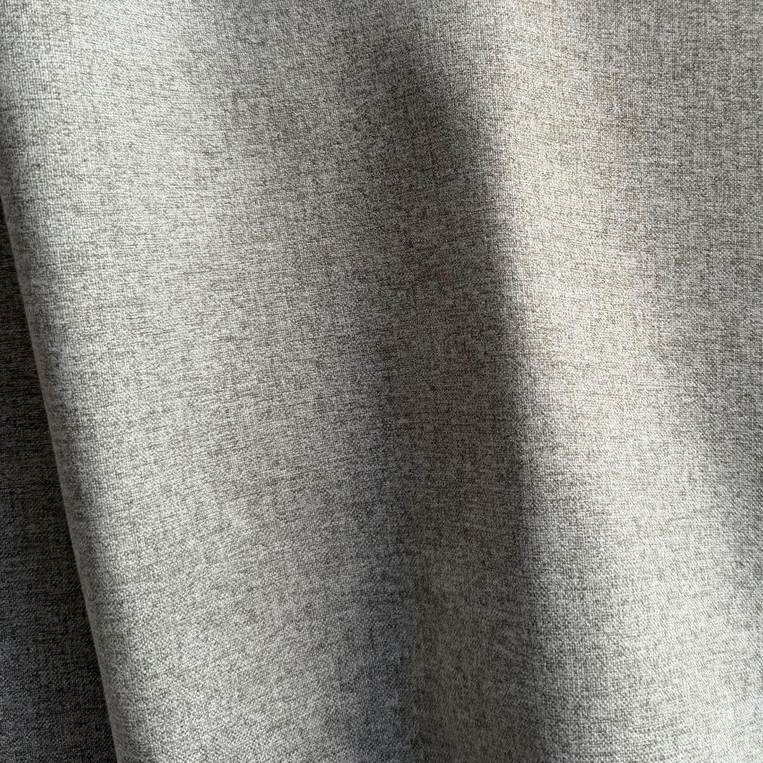 Mid-Weight Dorian Grey Polyester Suede Cloth