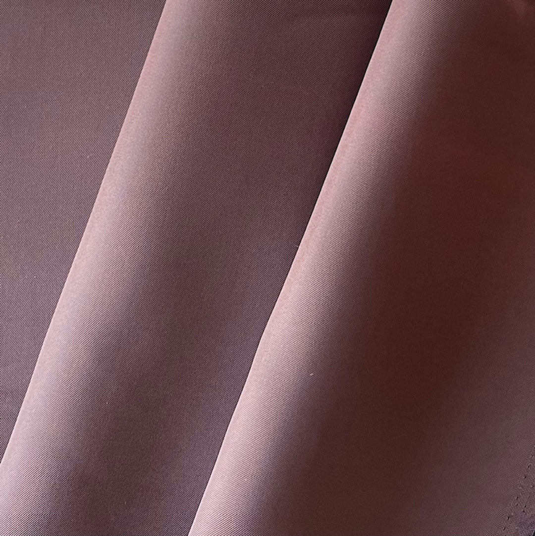 Chestnut Brown Cupro Rayon Bemberg Twill Lining (Made in Japan)