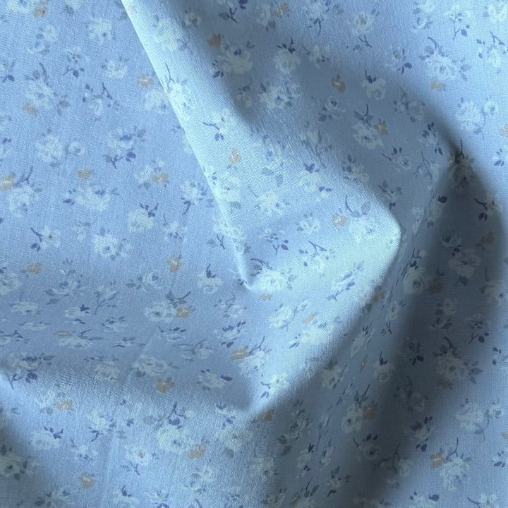 Petit Sophila Faded Denim Quilting Cotton (Made in Japan)