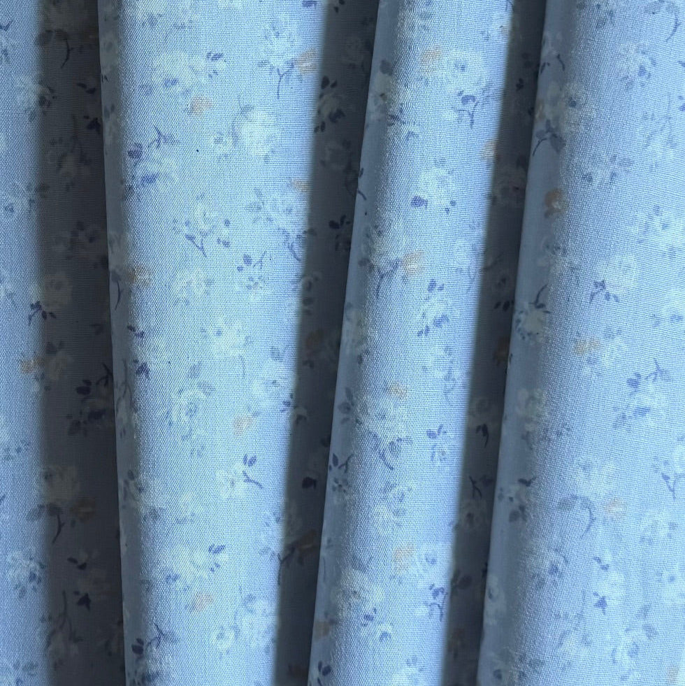 Petit Sophila Faded Denim Quilting Cotton (Made in Japan)