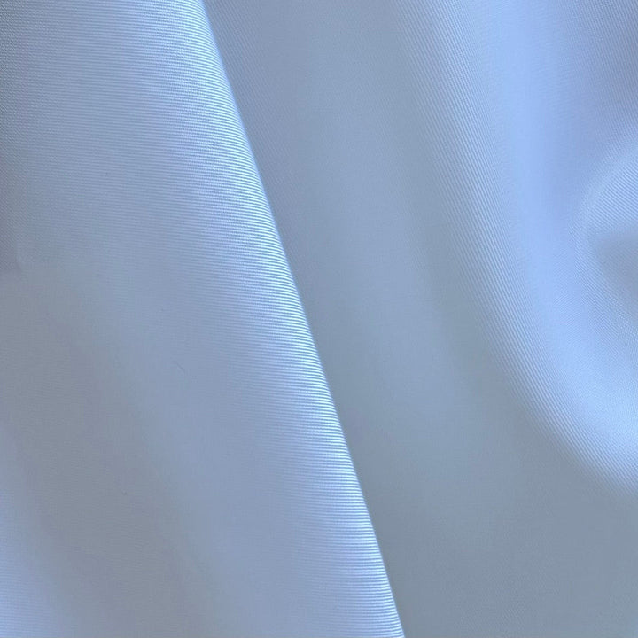 Bright White Cupro Rayon Bemberg Twill Lining (Made in Italy)