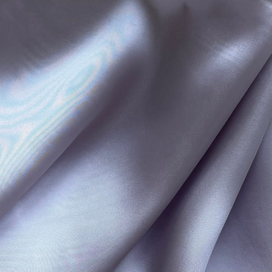 Shimmering Lilac Cupro Rayon Bemberg Twill Lining (Made in Italy)