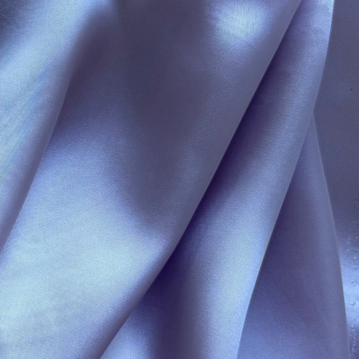 Shimmering Lilac Cupro Rayon Bemberg Twill Lining (Made in Italy)