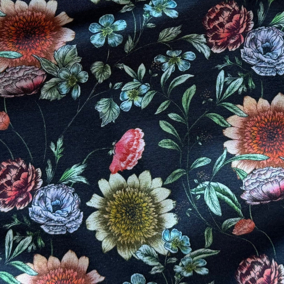 Lighter-Weight Botanical Pima Cotton Jersey Knit (Made in USA)