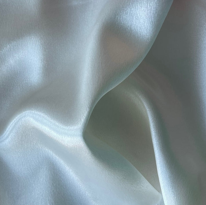 Ivory Dream Polyester Crepe Back Satin (Made in Japan)