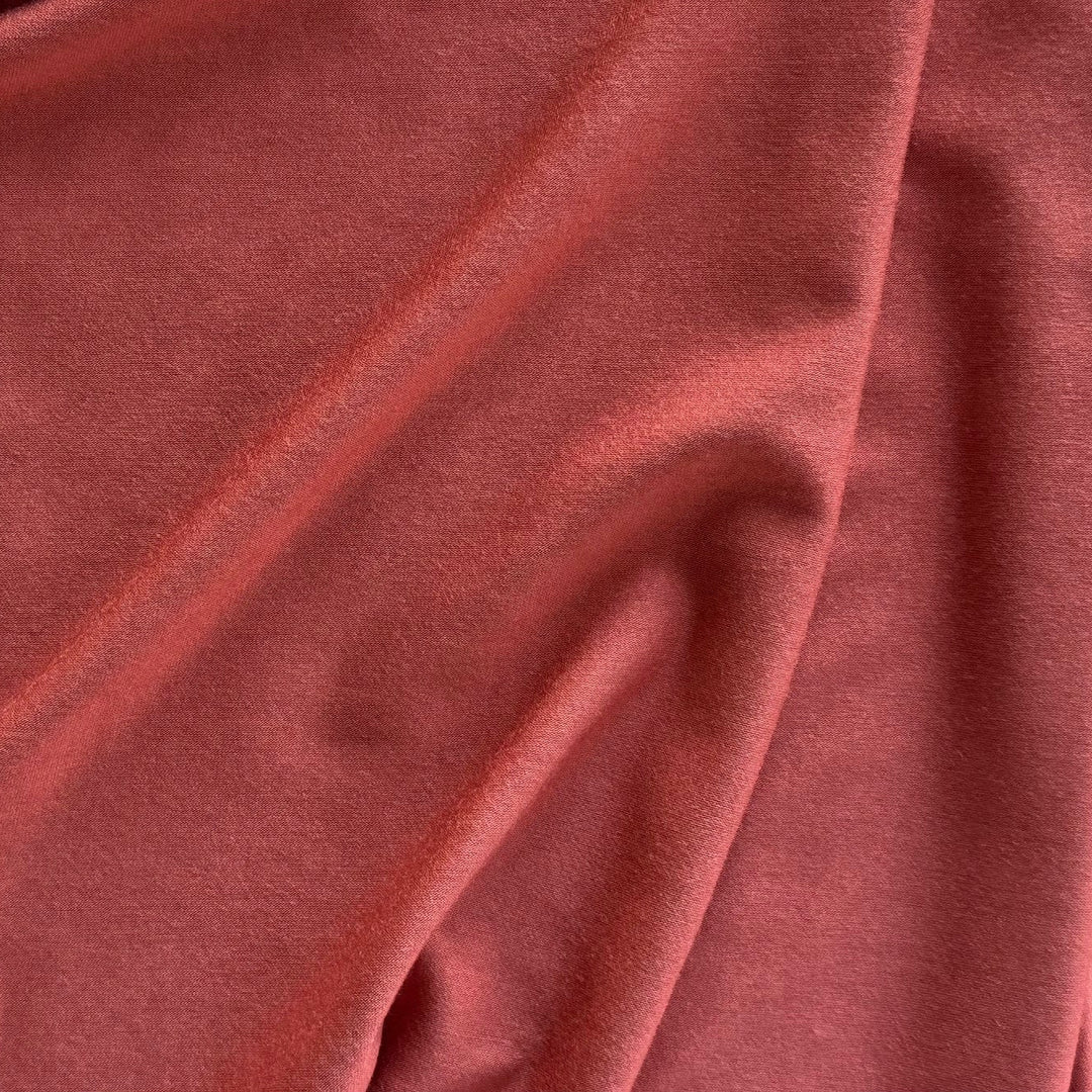 Butter Soft Ocean Coral Micromodal Jersey Knit (Made in USA)
