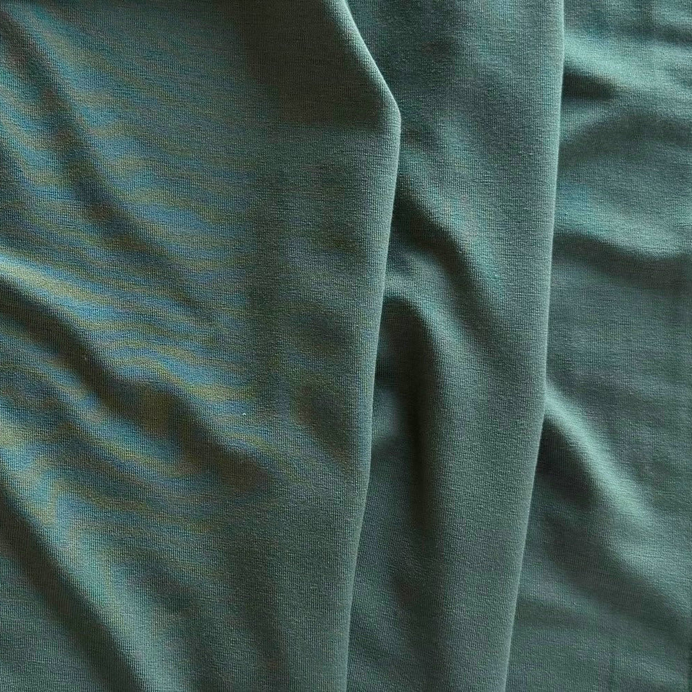 Butter Soft Spring Olive Micromodal Jersey Knit (Made in USA)