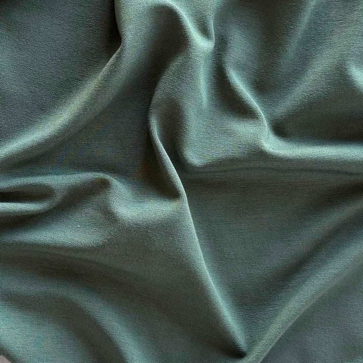 Butter Soft Spring Olive Micromodal Jersey Knit (Made in USA)