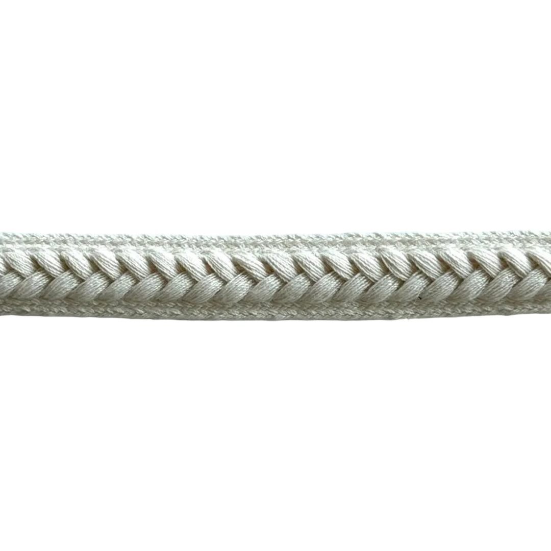 1/2" Natural Cotton Braided Trim (Made in France)