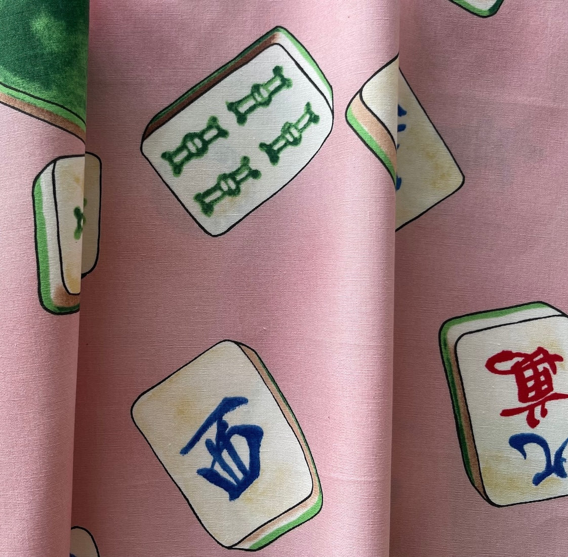 MAHJONG PRINT ON STRETCH NETブラウス新品（1478） IMG_7176.jpg?v=1742399368&