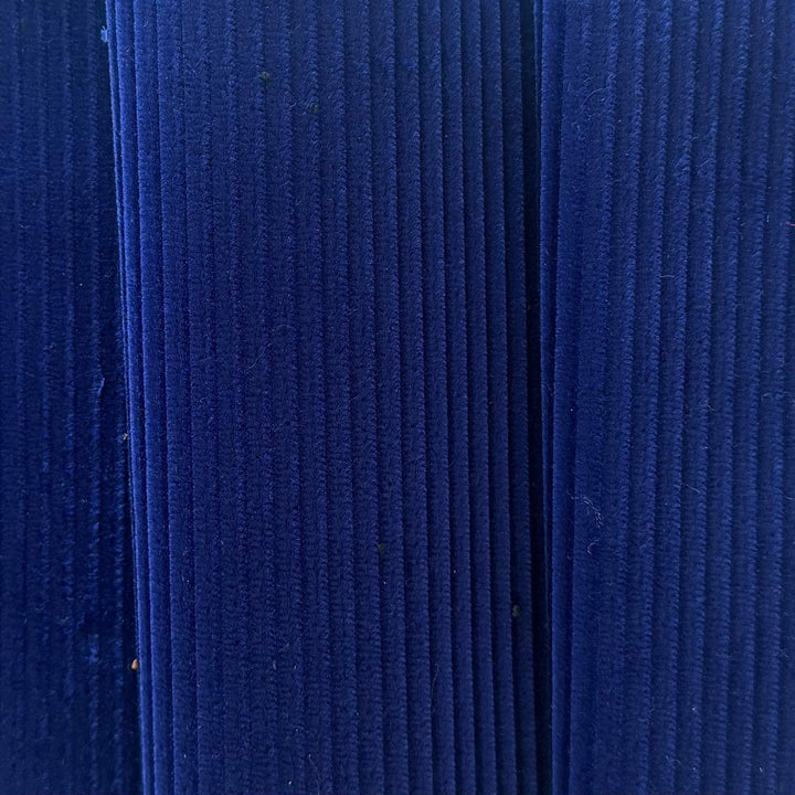 Moncler Royal Blue Backed Stretch Mid-Wale Cotton Corduroy (Made in Italy)