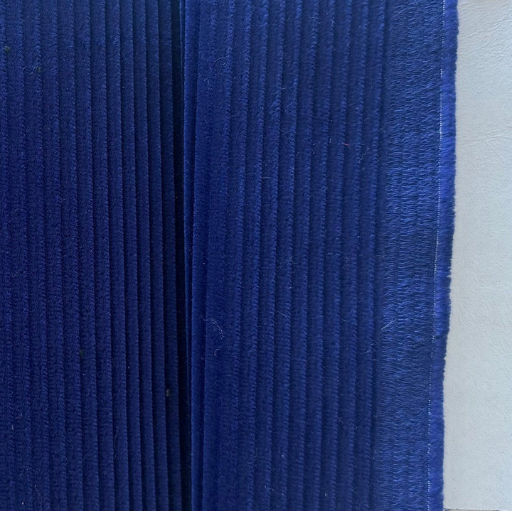 Moncler Royal Blue Backed Stretch Mid-Wale Cotton Corduroy (Made in Italy)