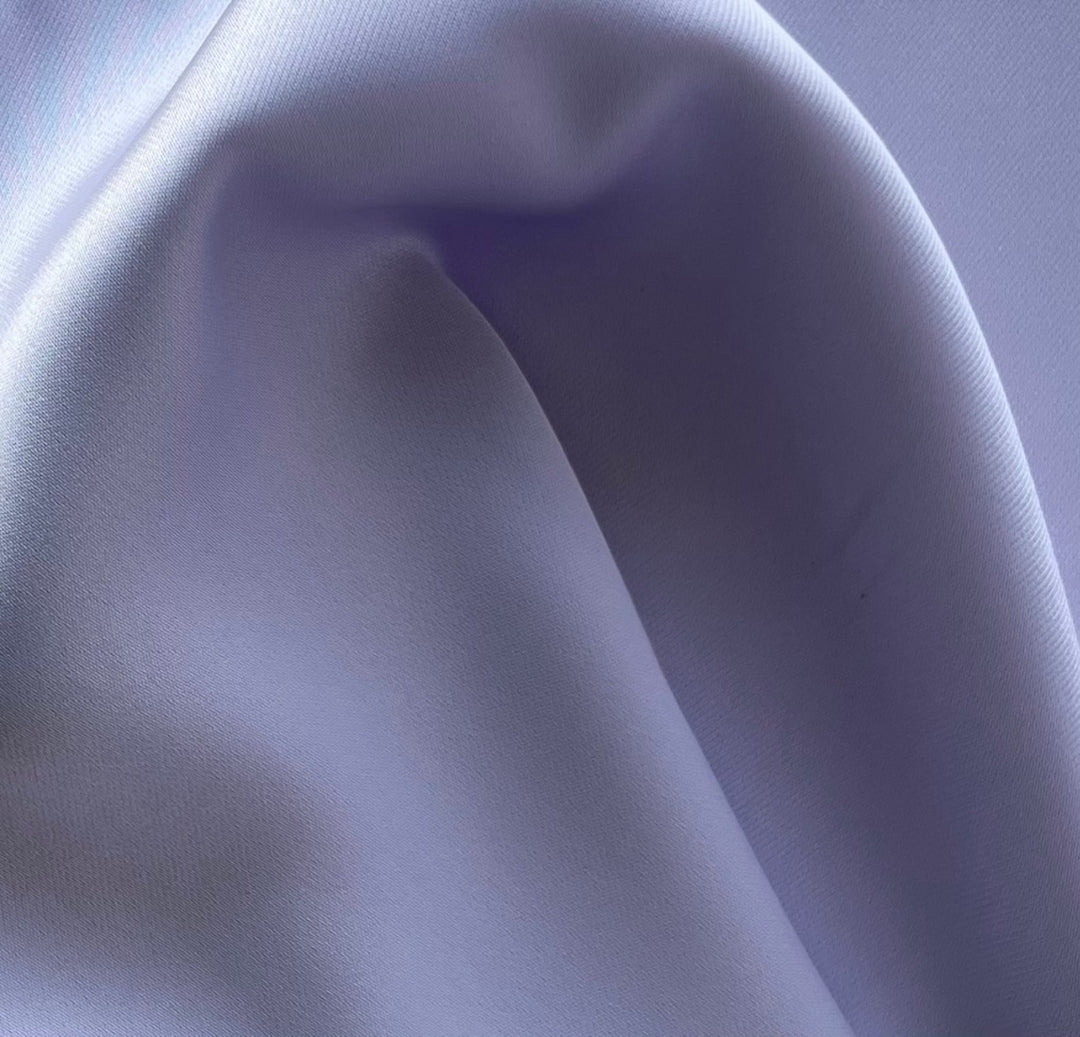 Lavender Mist Double-Sided Polyester Satin Twill (Made in Korea)