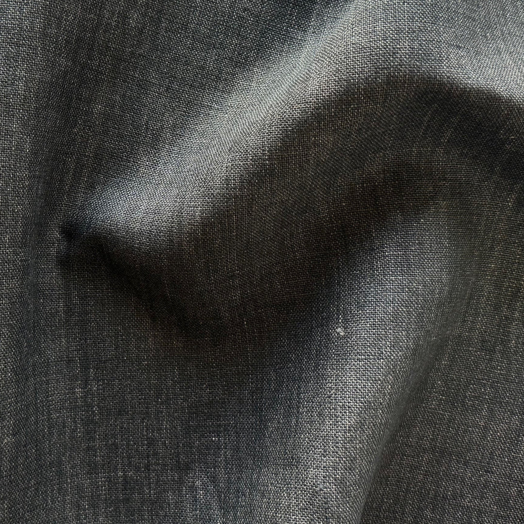 Mid-Weight Weathered Pebble Grey Linen (Made in Poland)