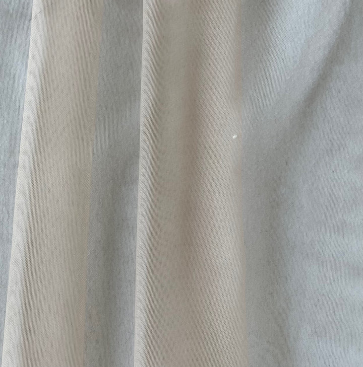 Light-Weight Sheer Pale Ballet Slipper Stretch Nylon Mesh