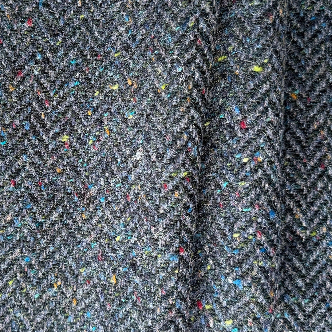 Coal & Fossil Wool Herringbone (Made in Ireland)