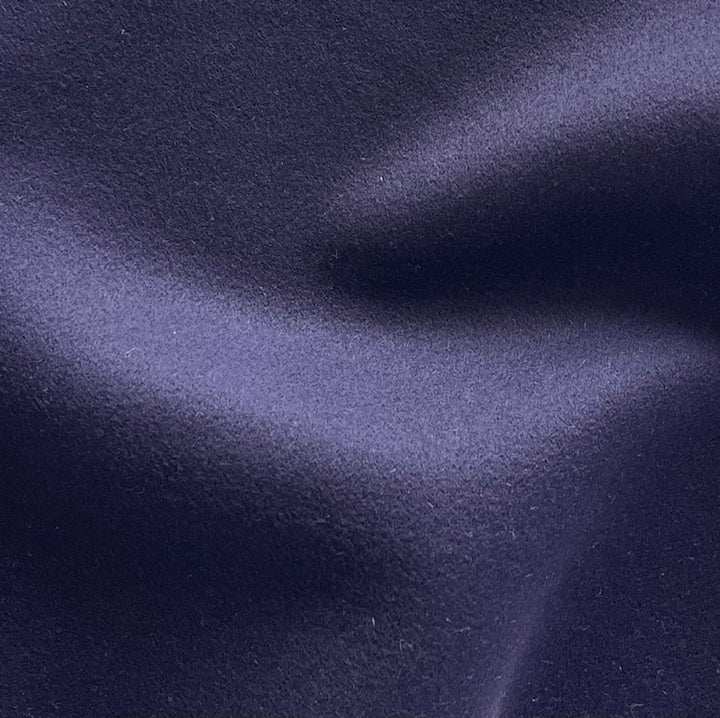 Loro Piana Indigo Thistle Double-Faced Cashmere Blend Coating (Made in Italy)