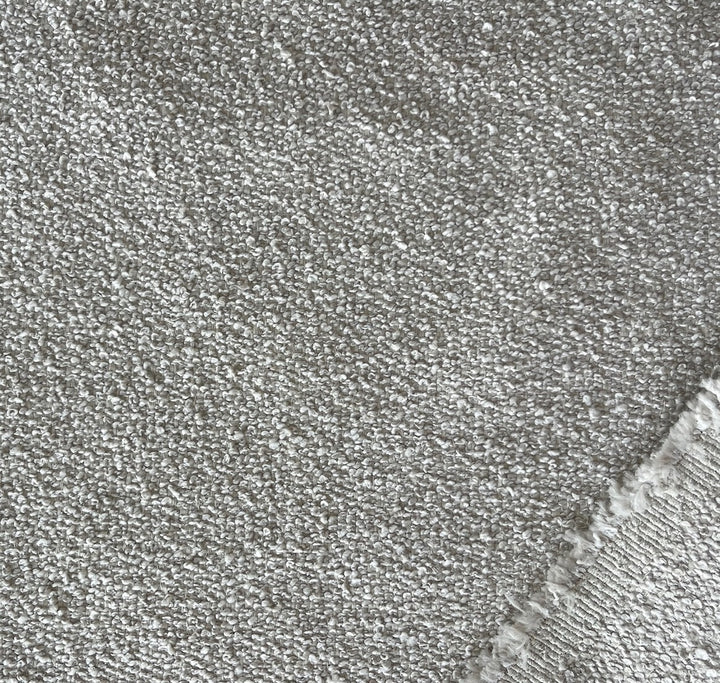 Mid-Weight Oyster Shell Polyester Bouclé (Made in Turkey)