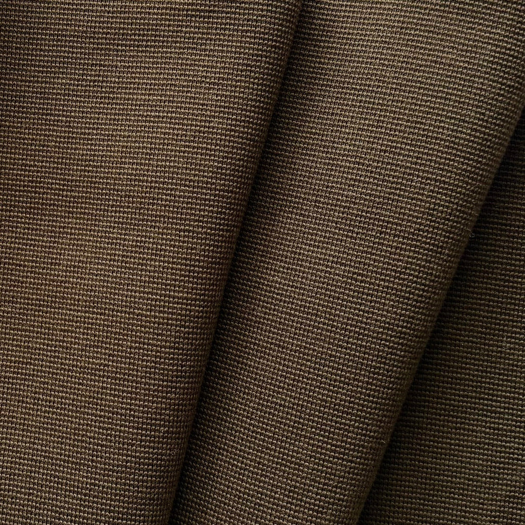 Heavier Raw Umber Wool Double Knit (Made in Italy)