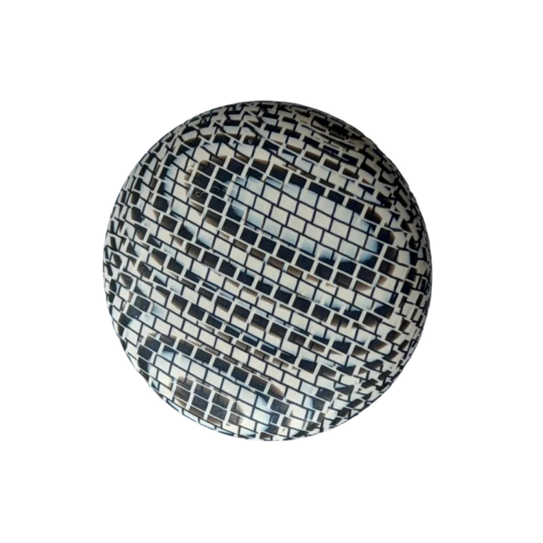 Beige Snakeskin Plastic Button (Made in Italy)