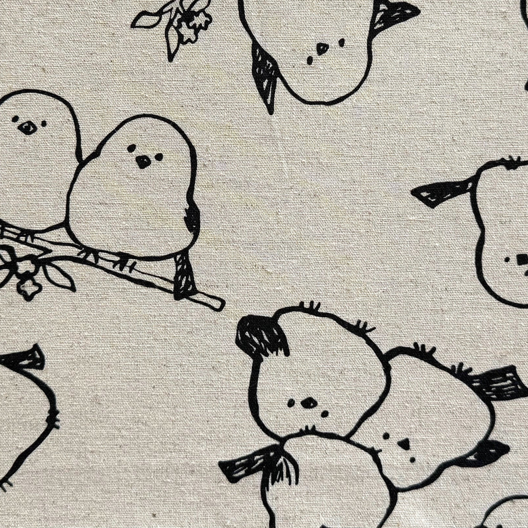 Shima-Enaga Simply Animal Birds Cotton & Linen Blend (Made in Japan)