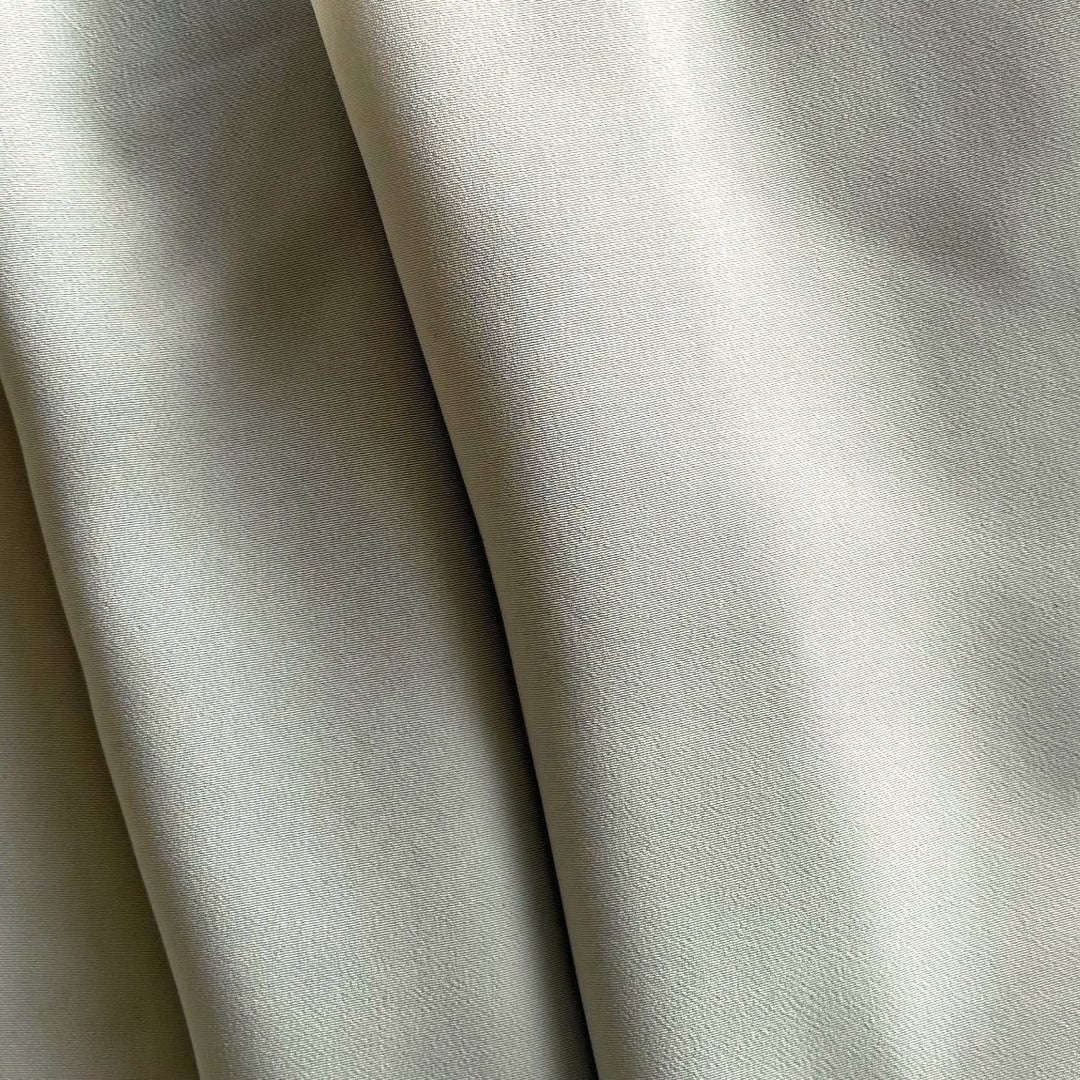 Soft Desert Sand Polyester Crepe De Chine