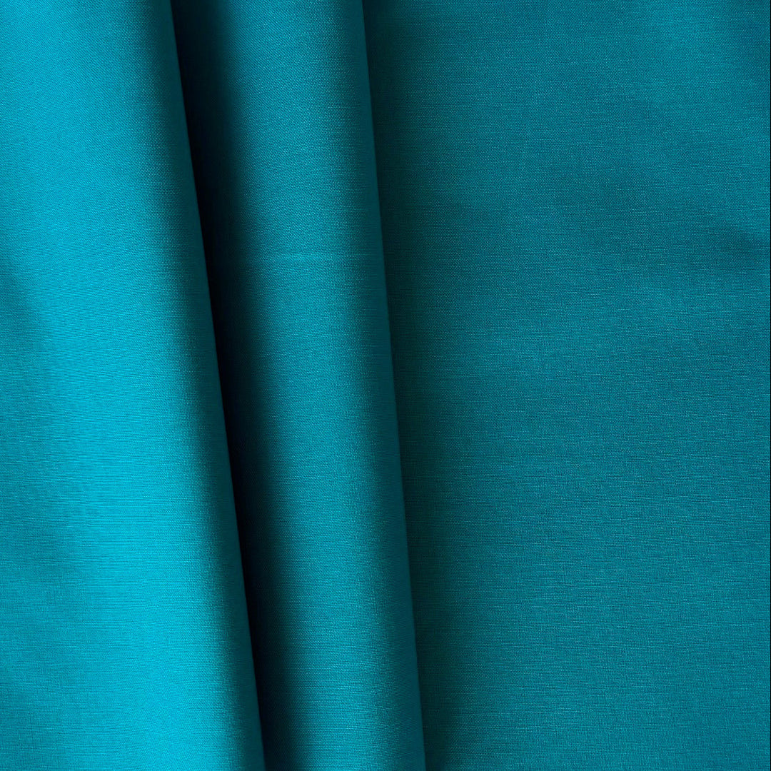 Mid-Weight Cotton Couture Cerulean Blue Cotton