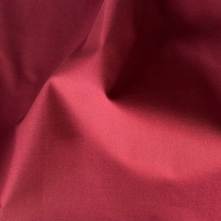 Mid-Weight Cotton Couture Dark Red Cotton