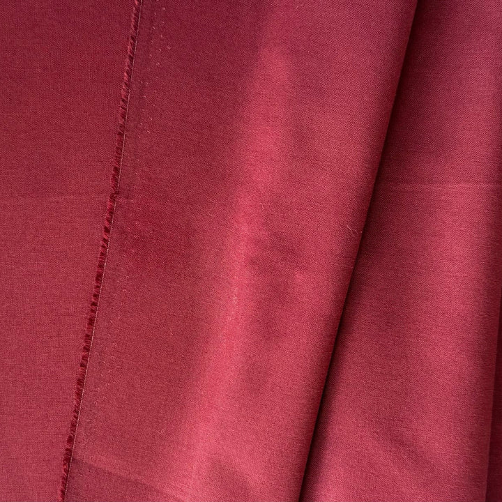 Mid-Weight Cotton Couture Dark Red Cotton