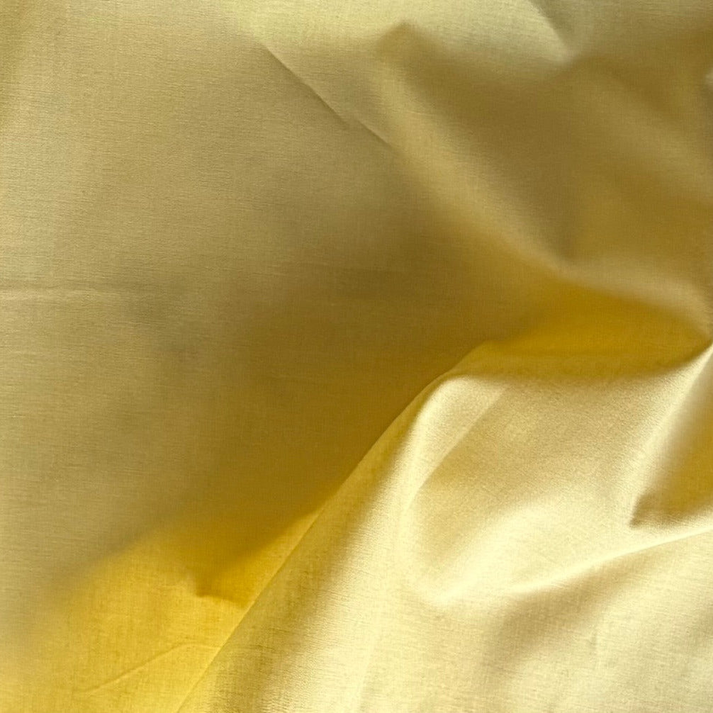 Mid-Weight Cotton Couture Canary Yellow Cotton