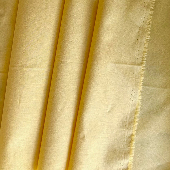 Mid-Weight Cotton Couture Canary Yellow Cotton