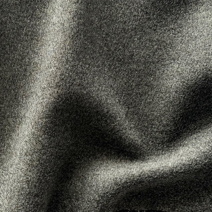 High-End Woodsy Olive Wool & Cashmere Coating (Made in Italy)