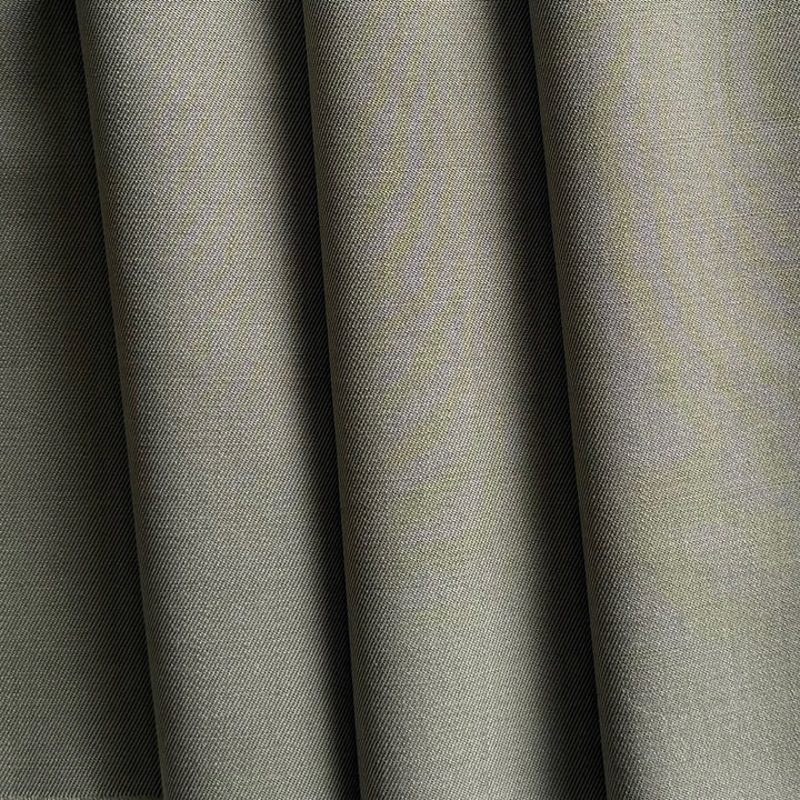Burberry Heavier-Weight Pashmina Mushroom Stretch Virgin Wool Gabardine (Made in Italy)