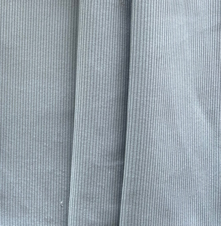 Couture Glossy Marshmallow White Multi-Wale Cotton Blend Corduroy (Made in Italy)