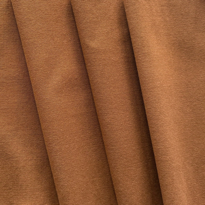 Lighter-Weight Spiced Bronze Virgin Wool Faille (Made in Italy)