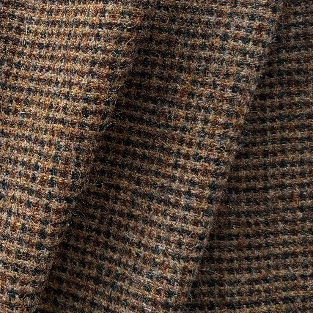 Classic Studious Redwood Wool Tweed (Made in Italy)