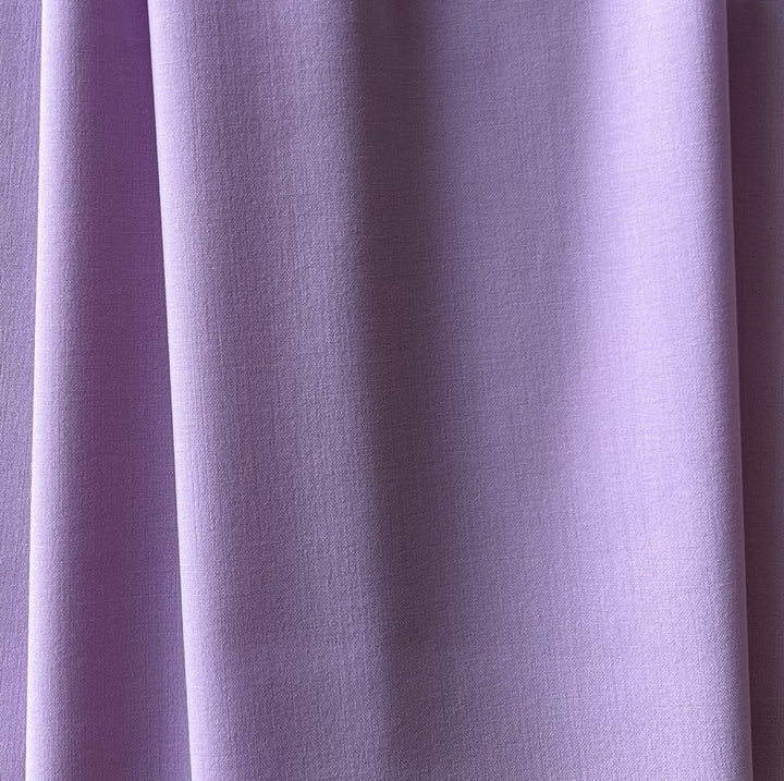 Lavender Fields Stretch Tropical Wool Twill (Made in Italy)