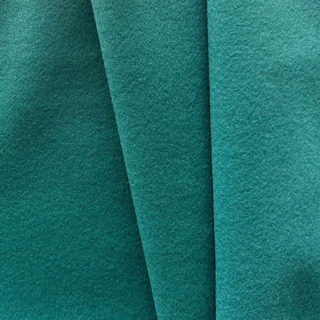 Alberta Ferretti Luxurious Vintage Tiffany Blue Wool Coating (Made in Italy)