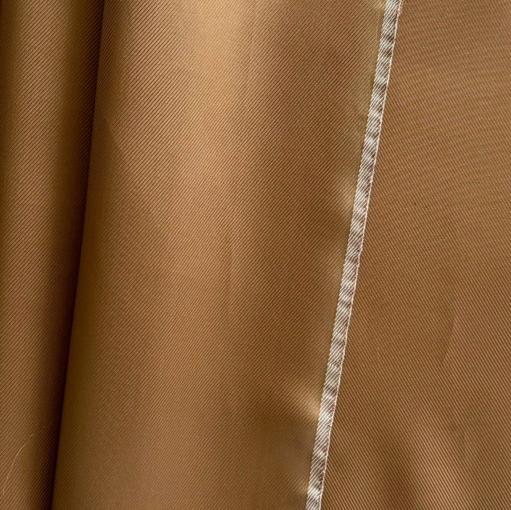 Classic Bronze Cupro Rayon Bemberg Twill Lining (Made in Italy)