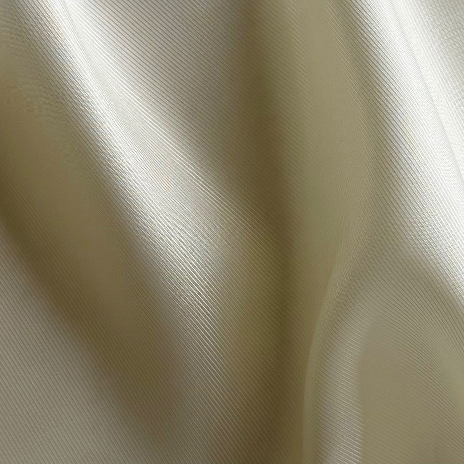 Classic Ivory Cupro Rayon Bemberg Twill Lining (Made in Italy)