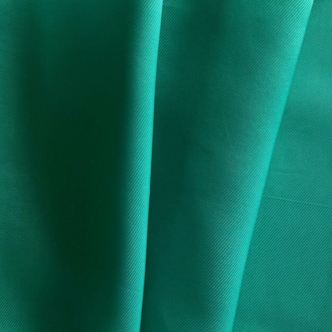 Classic Persian Turquoise Cupro Rayon Bemberg Twill Lining (Made in Italy)