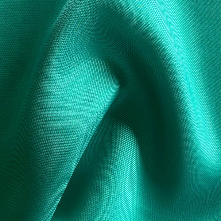 Classic Persian Turquoise Cupro Rayon Bemberg Twill Lining (Made in Italy)