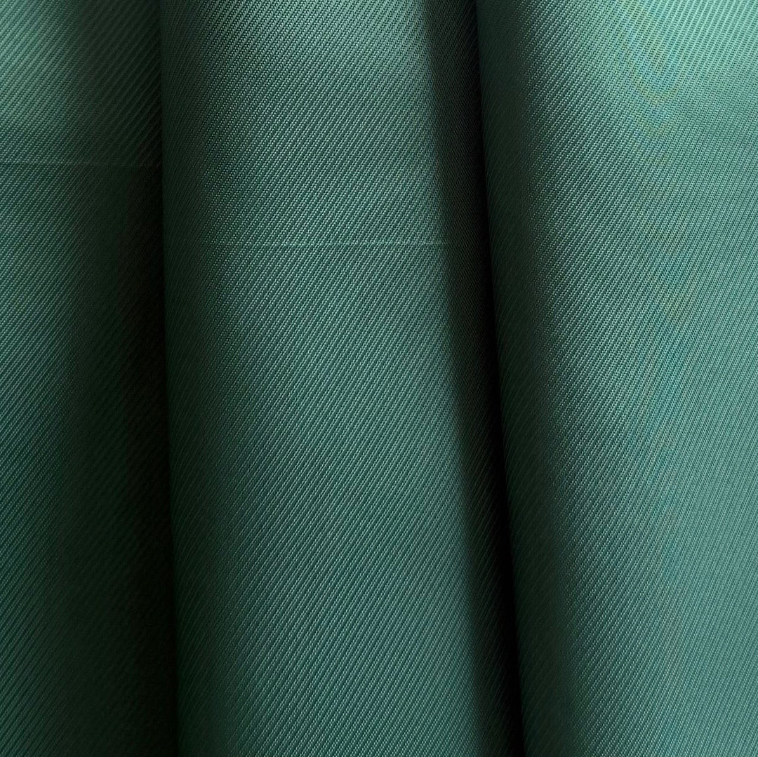 Classic Pine Green Cupro Rayon Bemberg Twill Lining (Made in Italy)