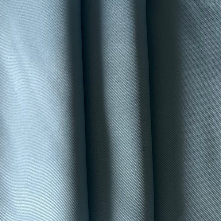 Classic Storm Cloud Blue Cupro Rayon Bemberg Twill Lining (Made in Italy)