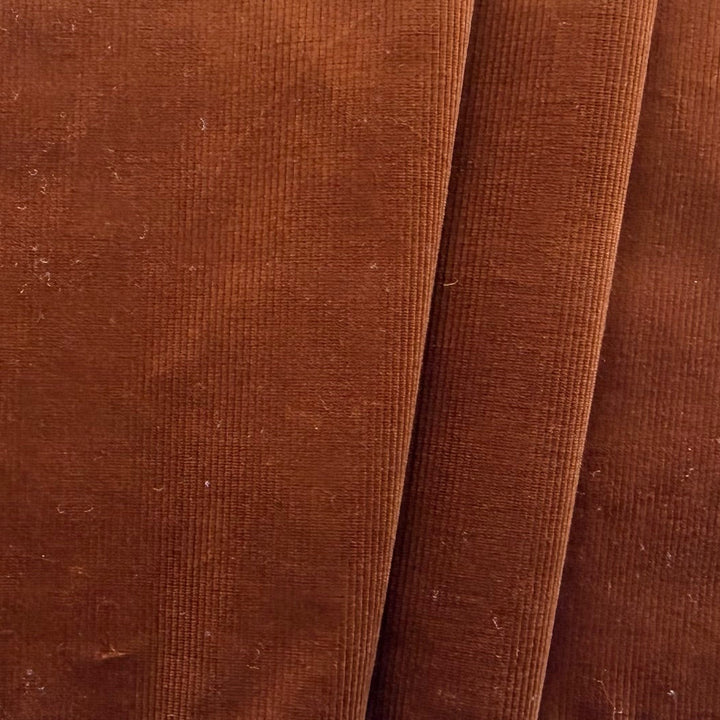 Gentlewoman's Cognac Pinwale Cotton Corduroy (Made in Italy)