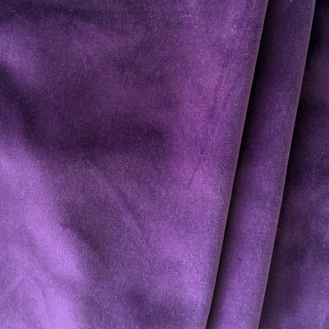 Romantic Orchid Stretch Cotton Velvet (Made in  Italy)