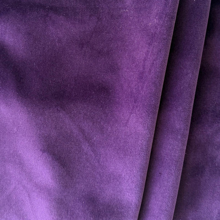 Romantic Orchid Stretch Cotton Velvet (Made in  Italy)