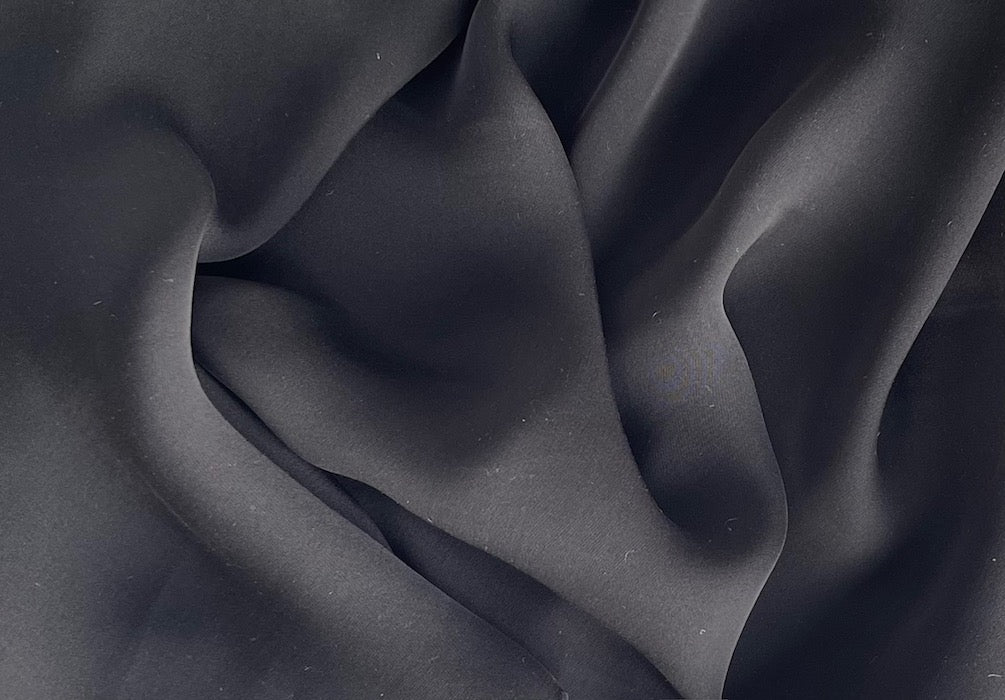 Sable Opulence Silk Satin Charmeuse (Made in Italy)