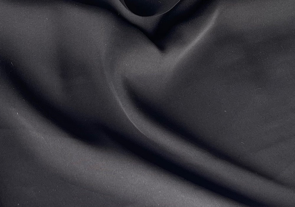 Sable Opulence Silk Satin Charmeuse (Made in Italy)